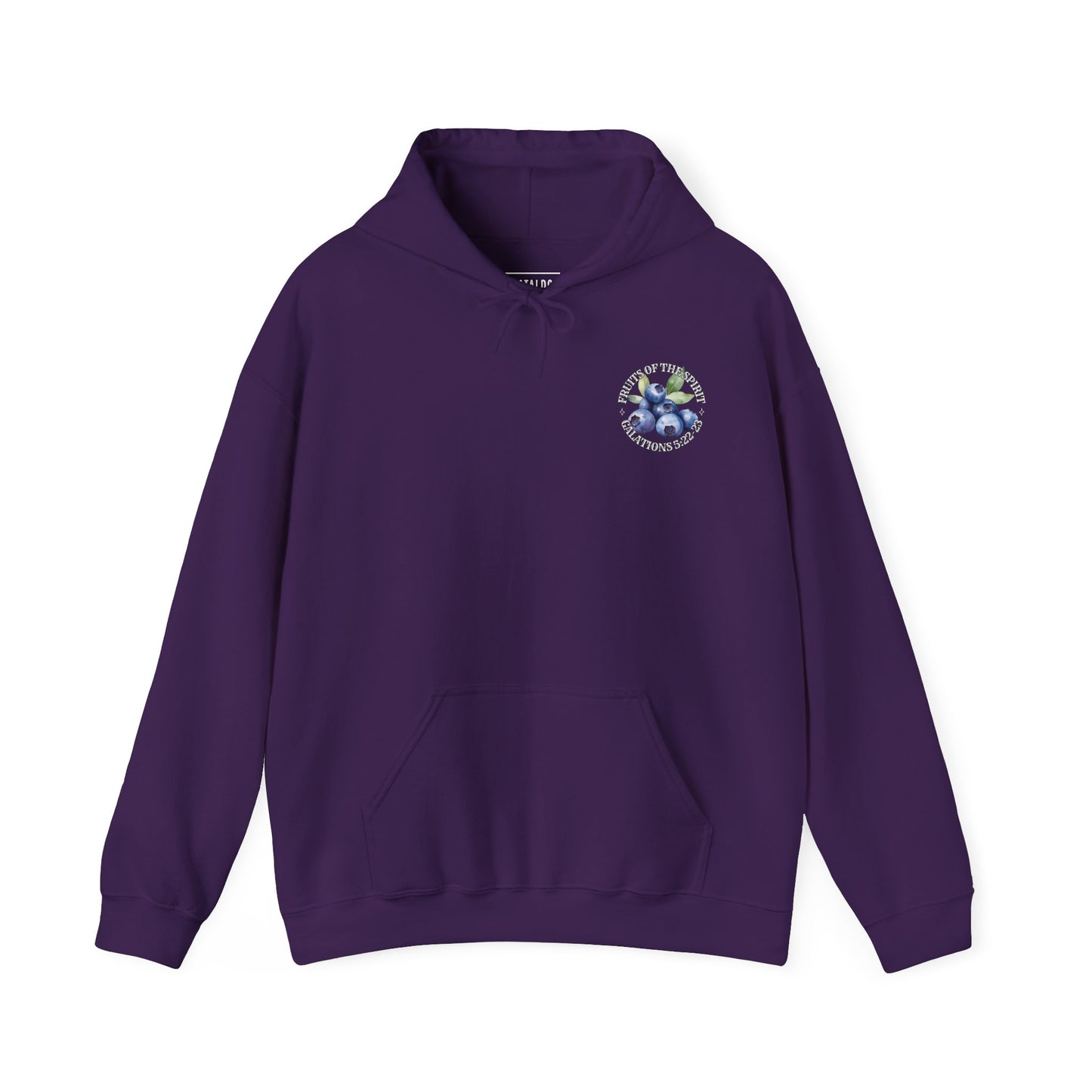 Fruits of the Spirit Hoodie — Watercolor Fruit Faith Sweatshirt