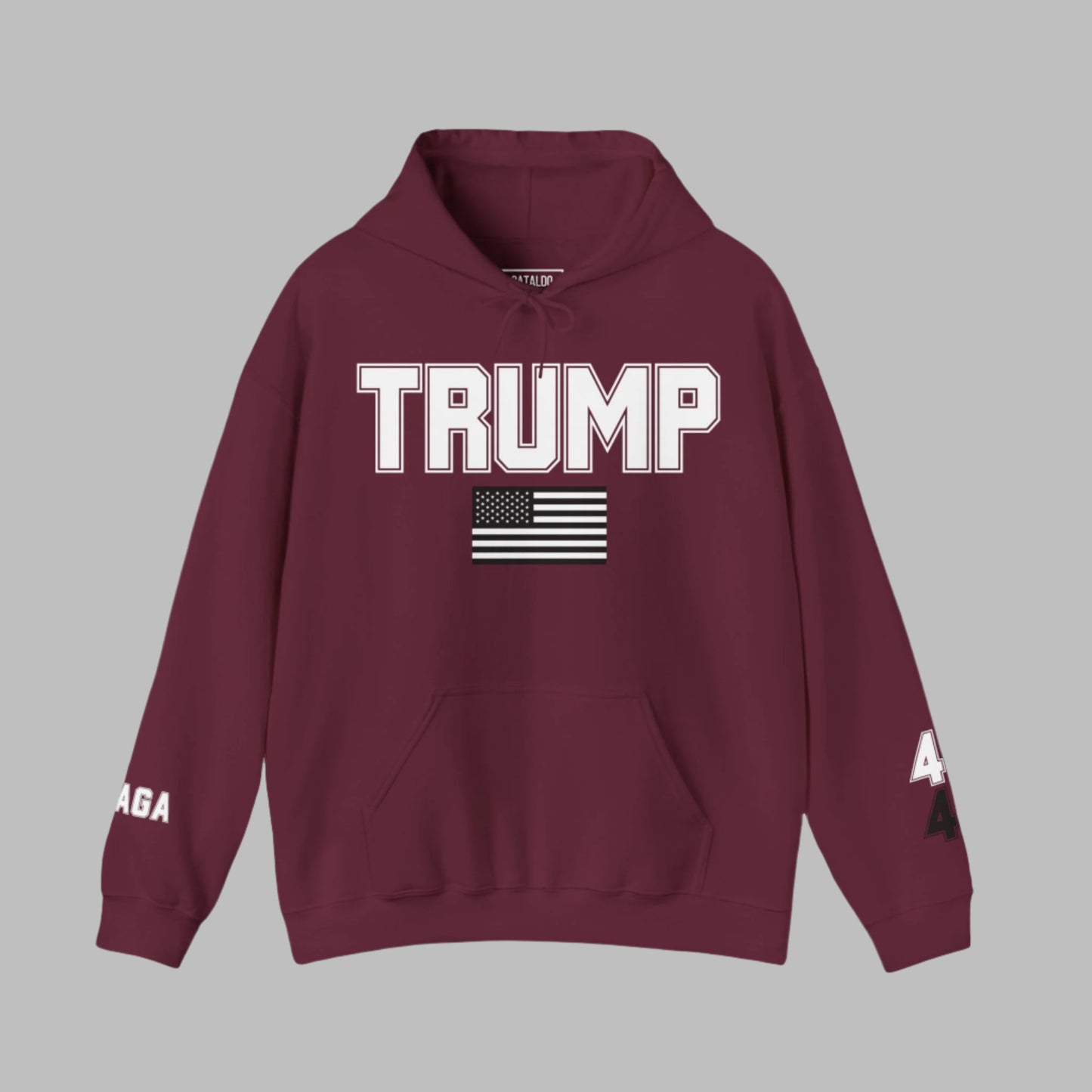 Trump 45-47 Heavyweight Hooded Sweatshirt