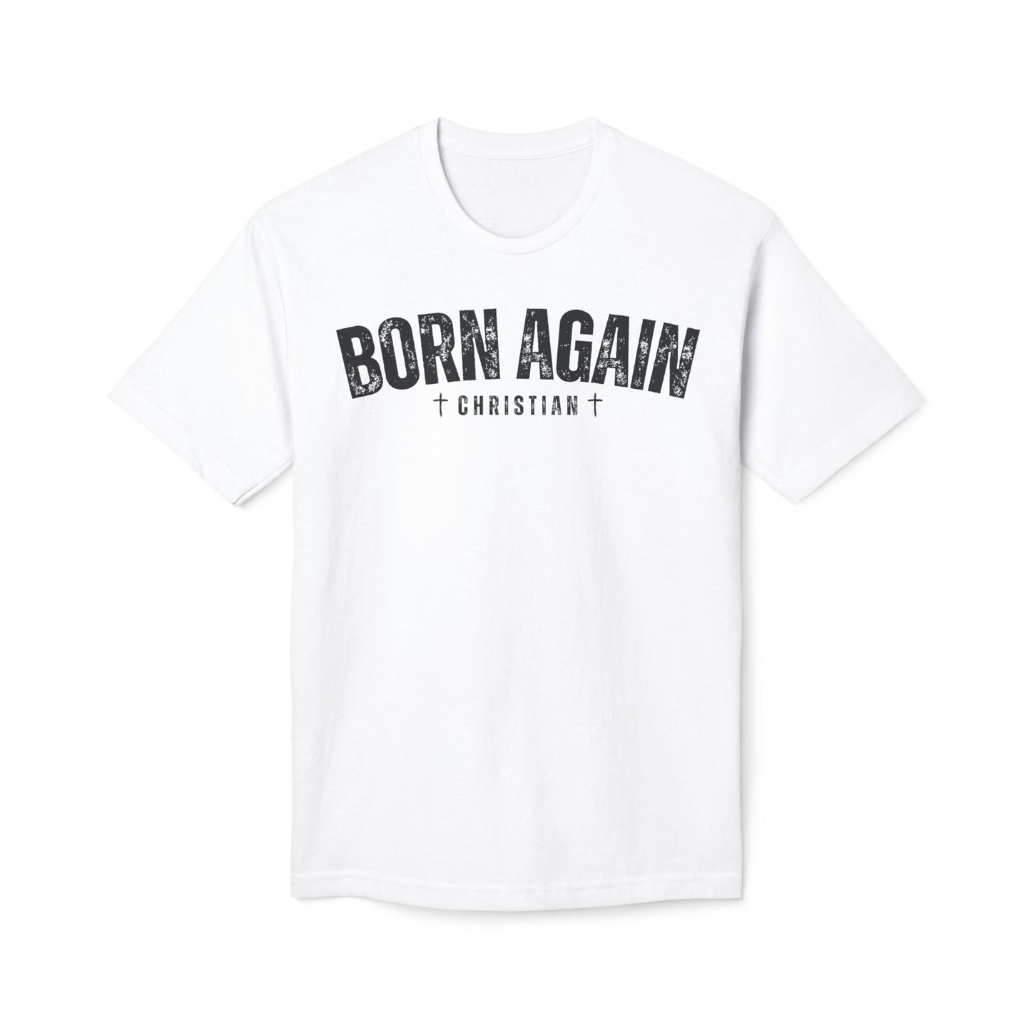 Made In The USA Born Again Christian Apparel, Born Again Cross Tee, Faith-Based Gift, Casual Wear, Spiritual Clothing