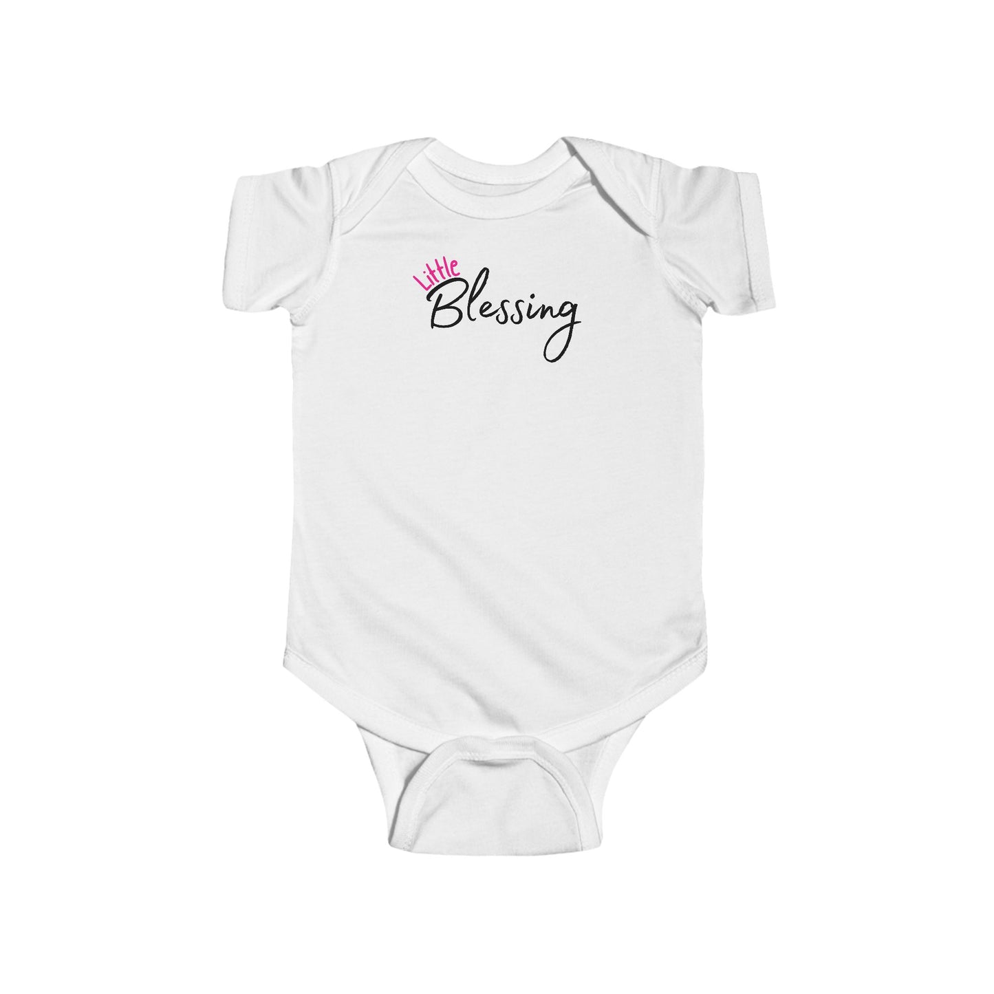 Little Blessing Infant Girl Bodysuit, Newborn Baby Girl Onesie