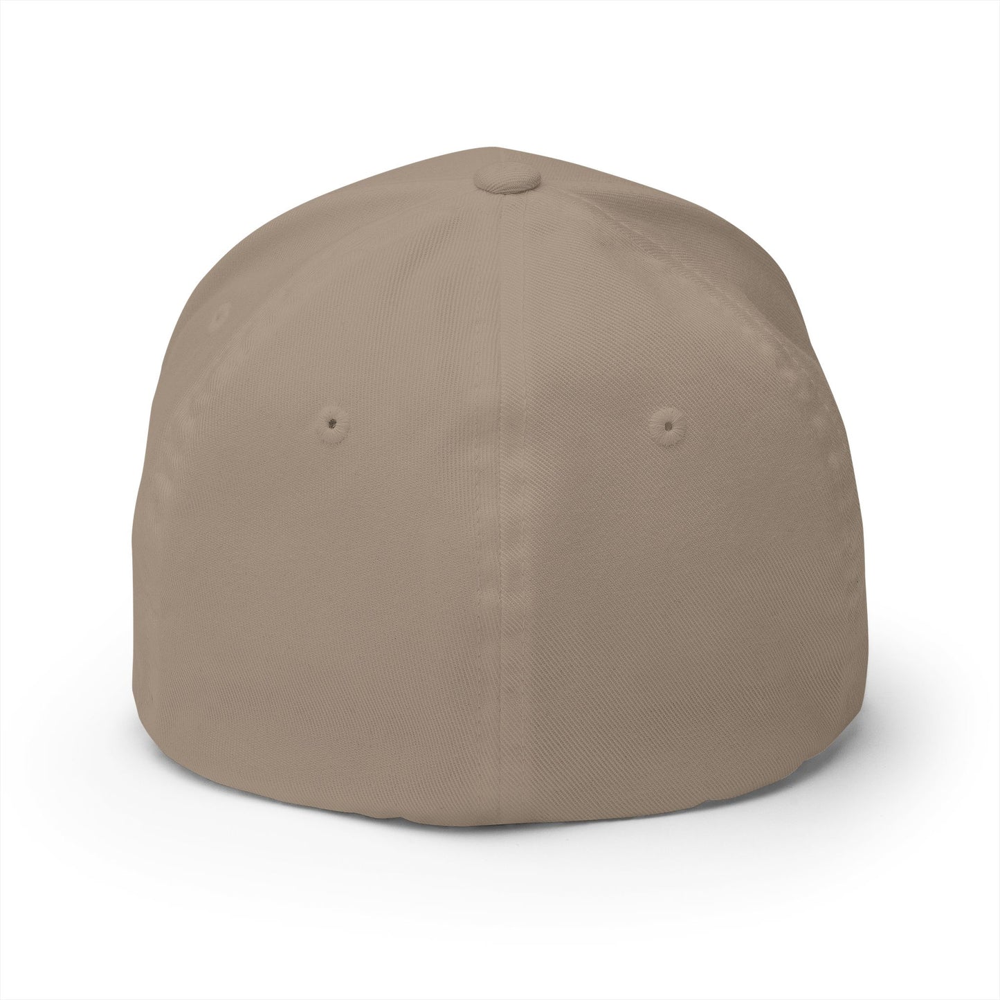 Embroidered Psalm 91 Hat - Flex-fit Closed-Back Hat with Cross Design