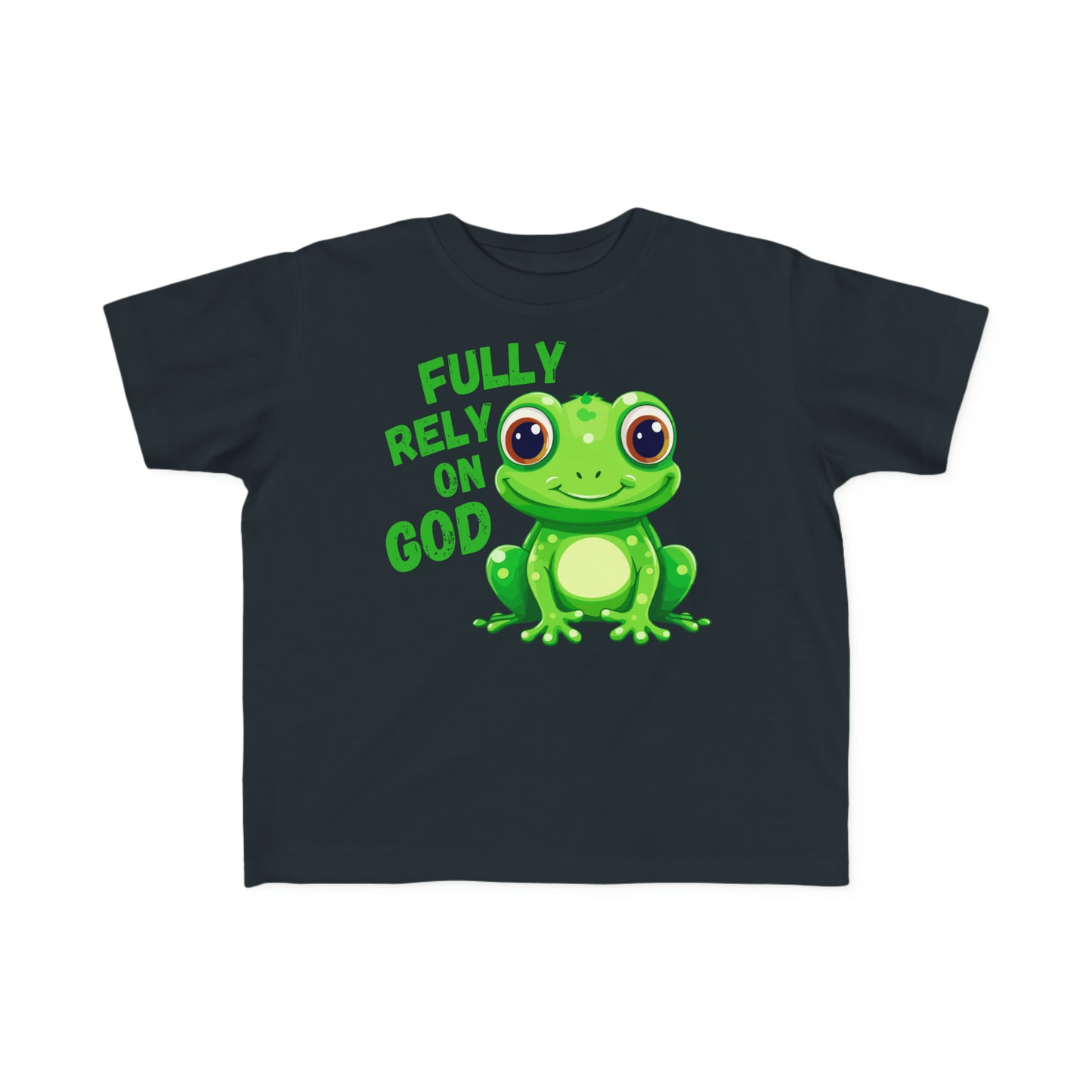 Christian Toddler Short Sleeve T-Shirt. FROG Toddler Boy Tee