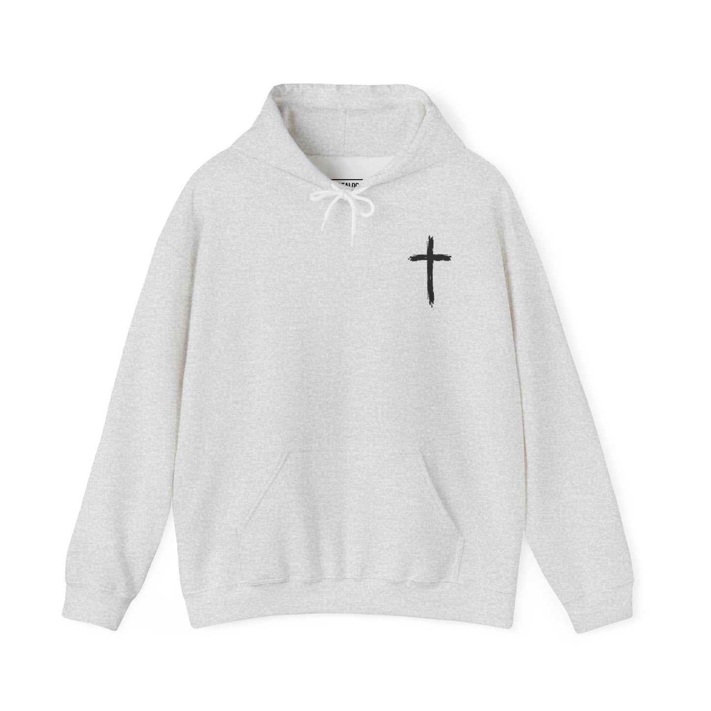 Look At The Birds of the Air Hoodie — Cross Hooded Sweatshirt, Christian Graphic Pullover