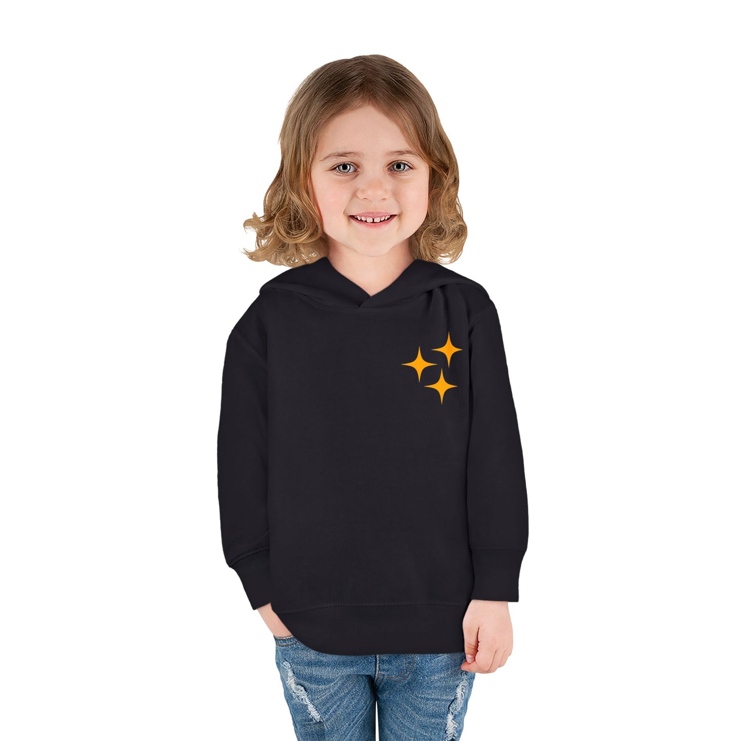 Toddler Psalm 19 'The Heavens Declare The Glory Of God' Pullover Fleece Hoodie, Christian Toddler Hooded Sweatshirt
