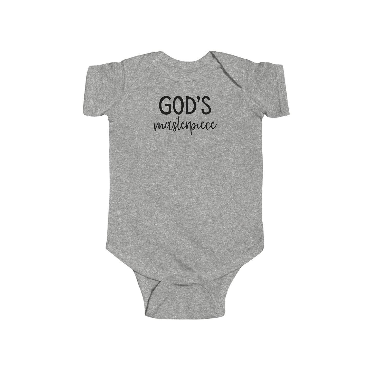 God’s Masterpiece Baby Onesie | Christian Infant Bodysuit