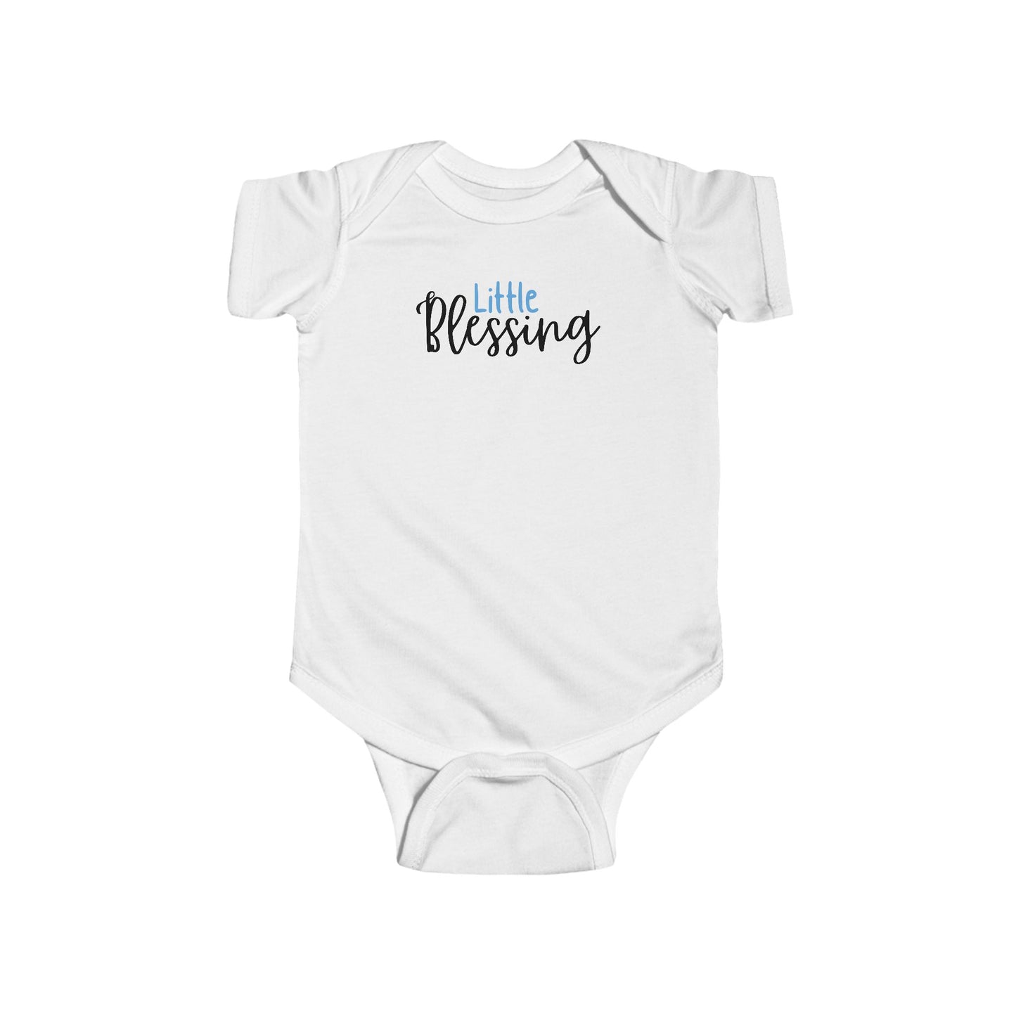 Little Blessing Baby Boy Bodysuit | Christian Infant Onesie | Faith-Based Baby Boy Outfit | Baby Shower Gift