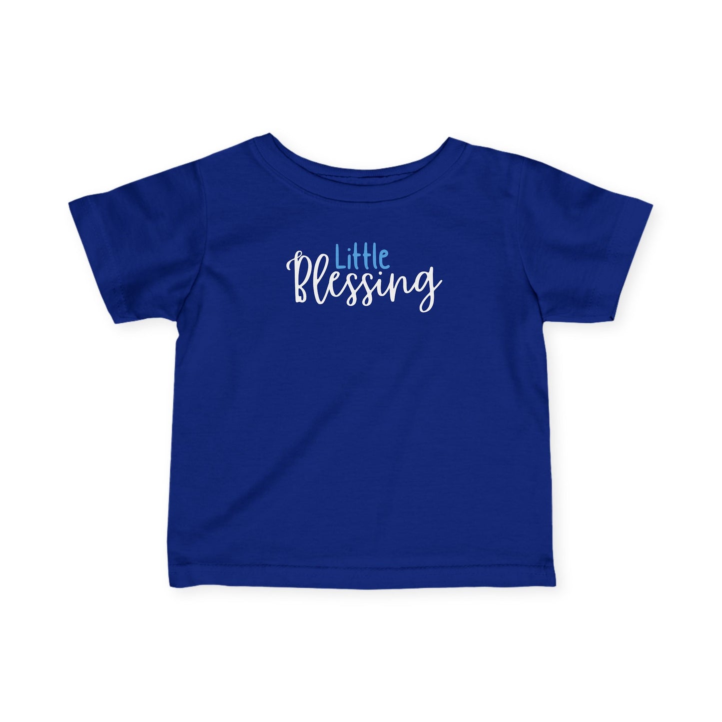 Infant Boy Tee — "Little Blessing" Baby Shirt, Newborn Gift