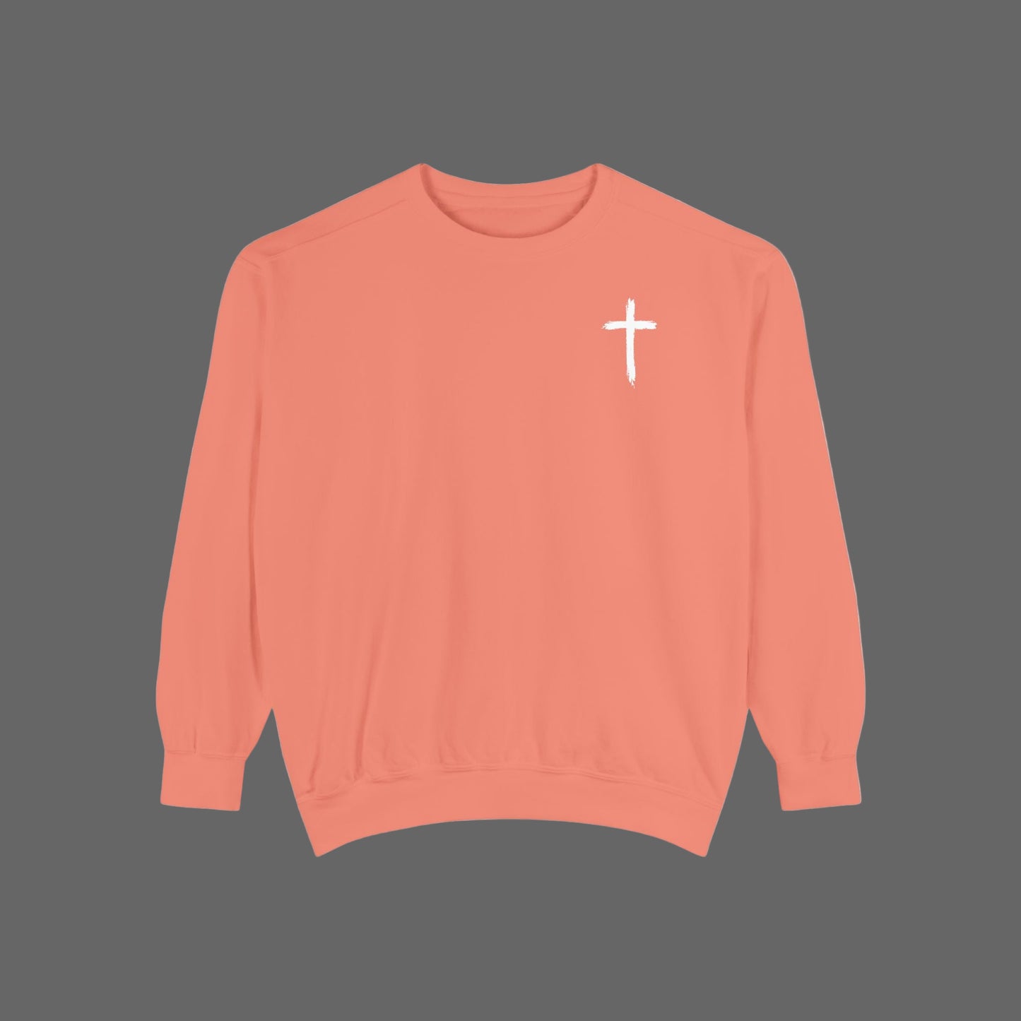 Be Bold As A Lion Christian Premium Crewneck Sweatshirt, Faith Based Proverbs Bible Verse  Sweatshirt