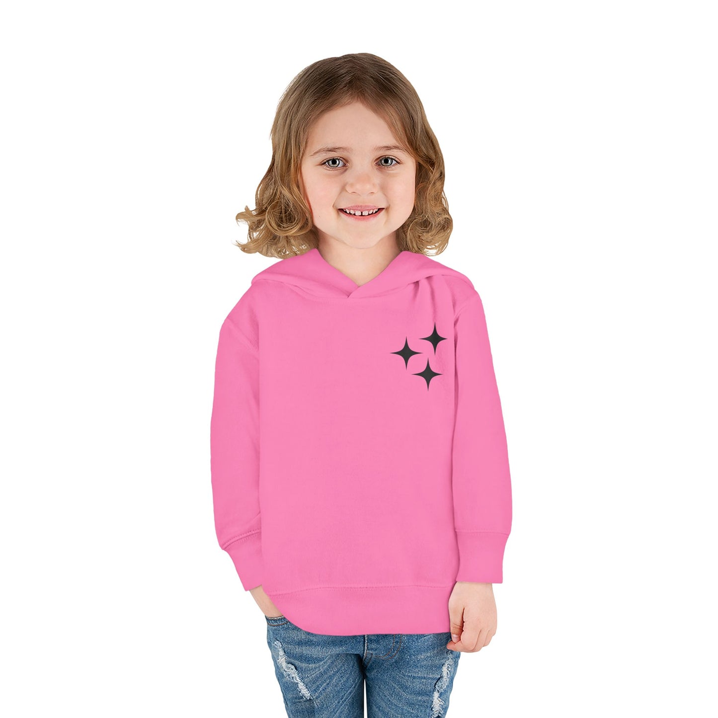 Toddler Psalm 19 'The Heavens Declare The Glory Of God' Pullover Fleece Hoodie, Christian Toddler Hooded Sweatshirt
