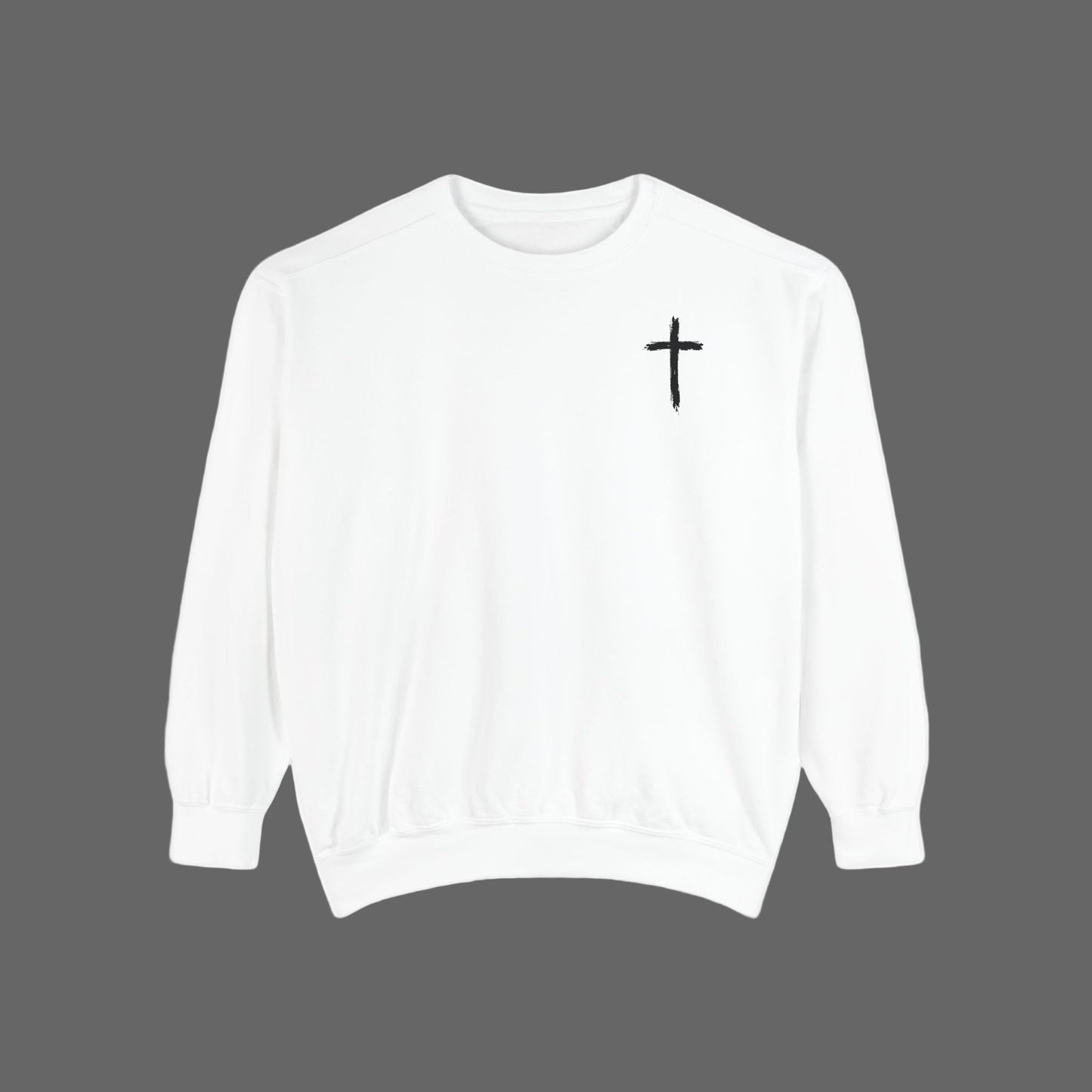 Be Bold As A Lion Christian Premium Crewneck Sweatshirt, Faith Based Proverbs Bible Verse  Sweatshirt