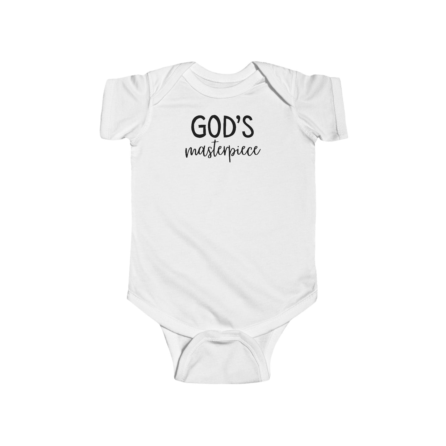 God’s Masterpiece Baby Onesie | Christian Infant Bodysuit