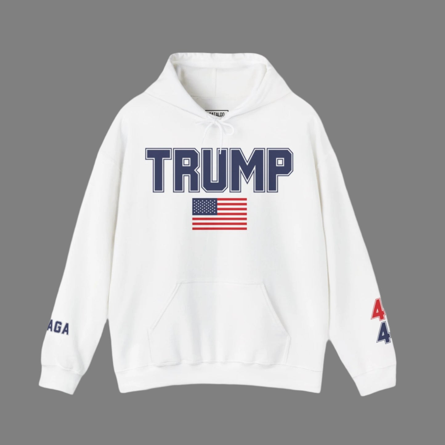 Trump 45-47 Heavyweight Hooded Sweatshirt