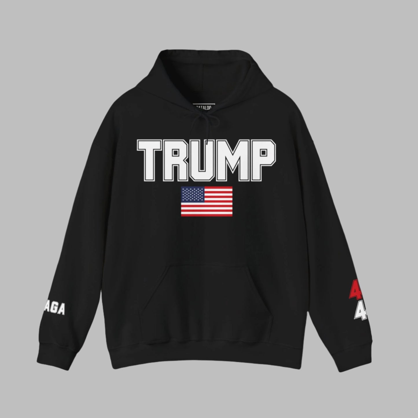 Trump 45-47 Heavyweight Hooded Sweatshirt