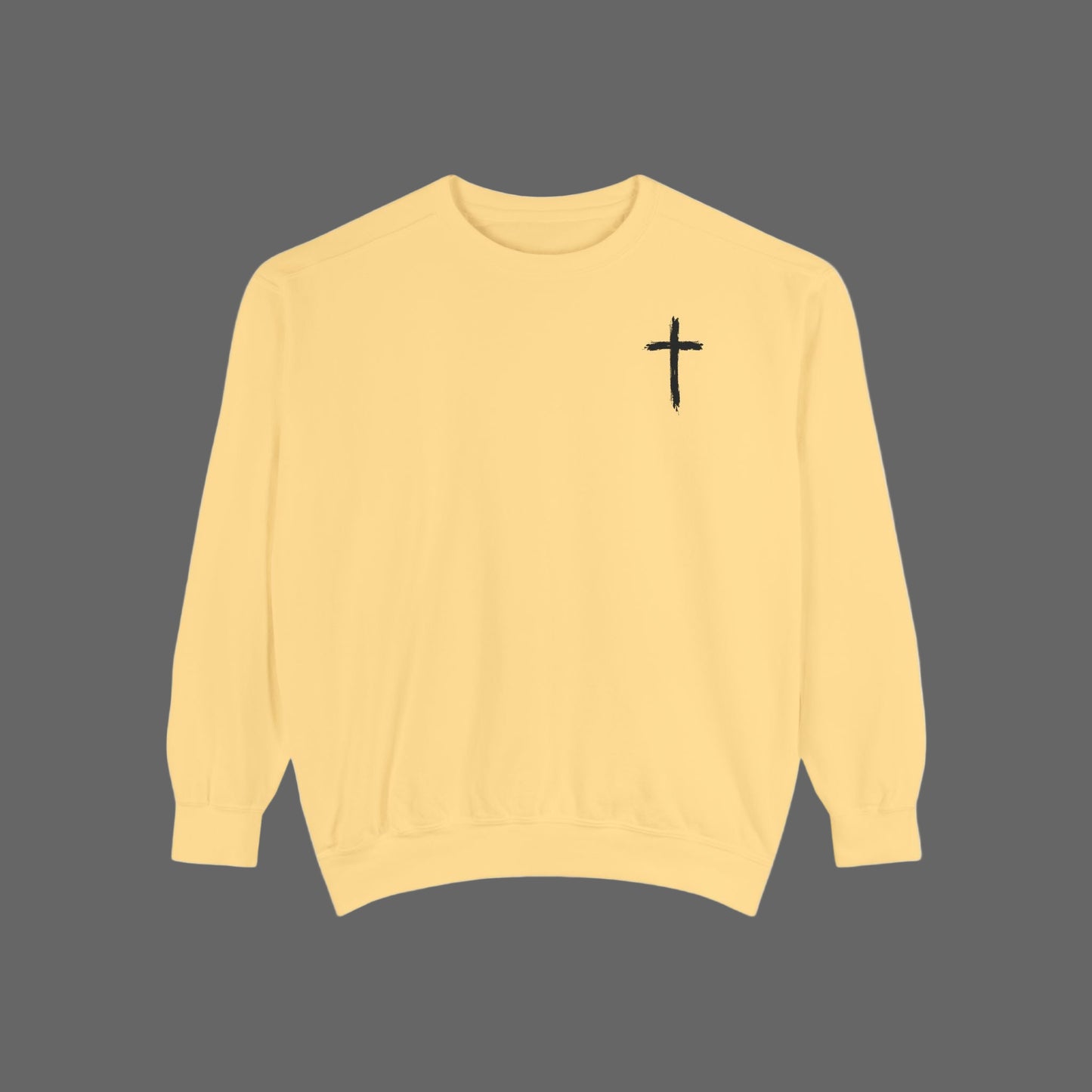 Be Bold As A Lion Christian Premium Crewneck Sweatshirt, Faith Based Proverbs Bible Verse  Sweatshirt