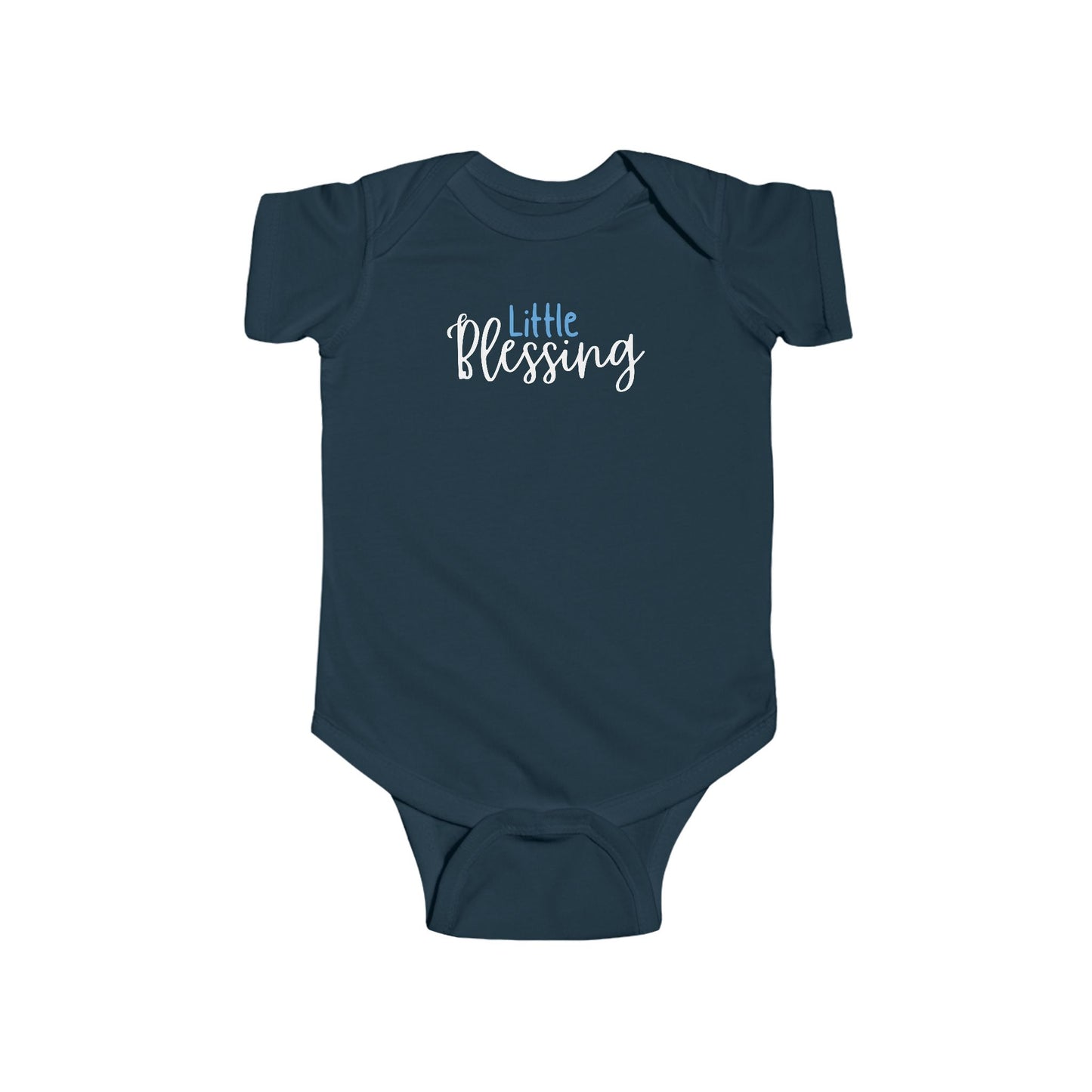 Little Blessing Baby Boy Bodysuit | Christian Infant Onesie | Faith-Based Baby Boy Outfit | Baby Shower Gift