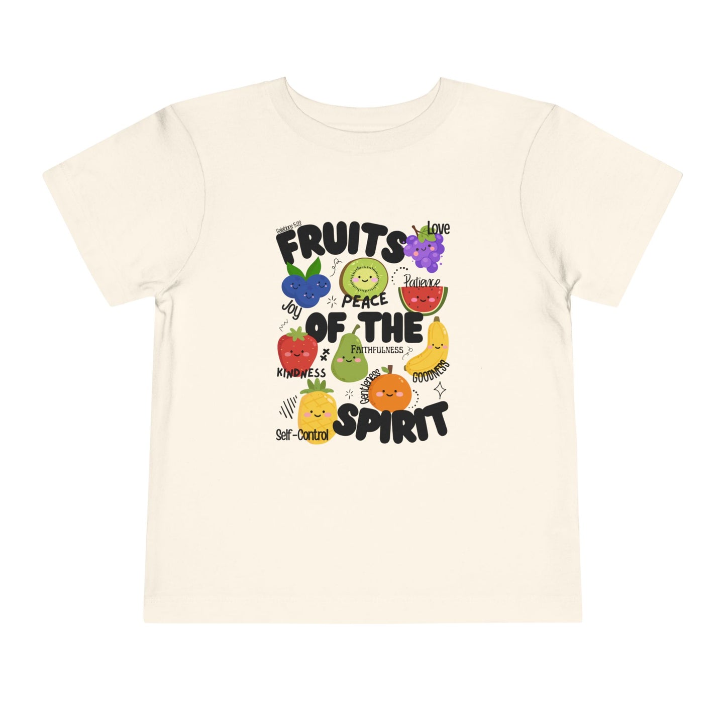 'Fruits of the Spirit' Toddler Tee - Cute Bible Verse Christian Toddler Shirt