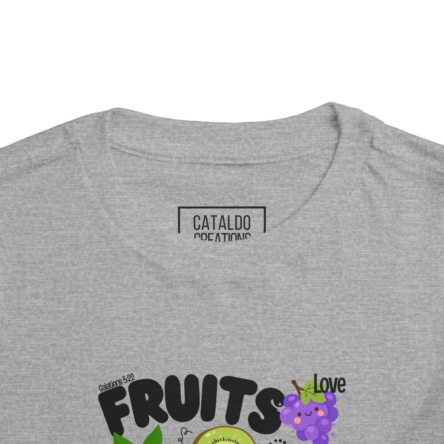 'Fruits of the Spirit' Toddler Tee - Cute Bible Verse Christian Toddler Shirt