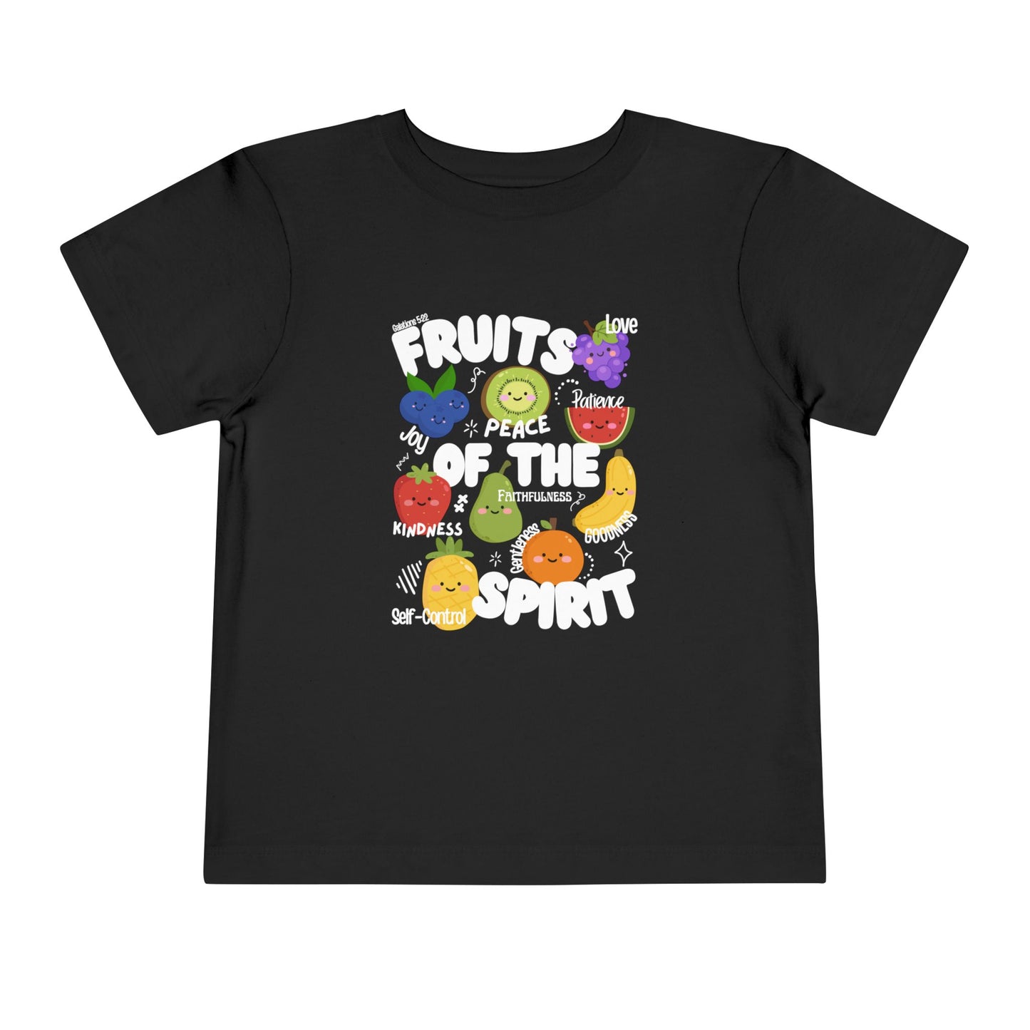 'Fruits of the Spirit' Toddler Tee - Cute Bible Verse Christian Toddler Shirt