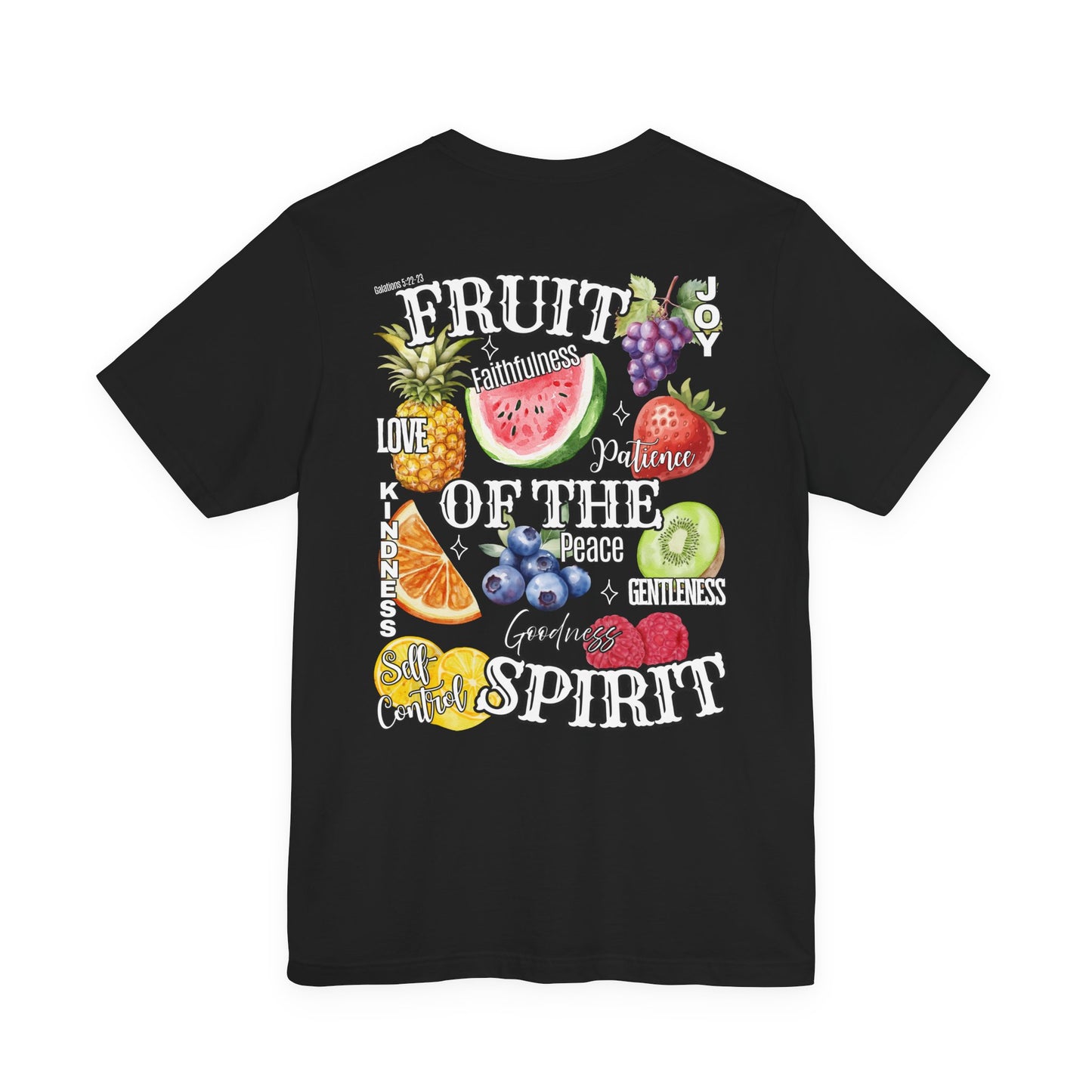 Fruit of the Spirit Christian T-Shirt | Galatians 5:22–23 Bible Verse Tee