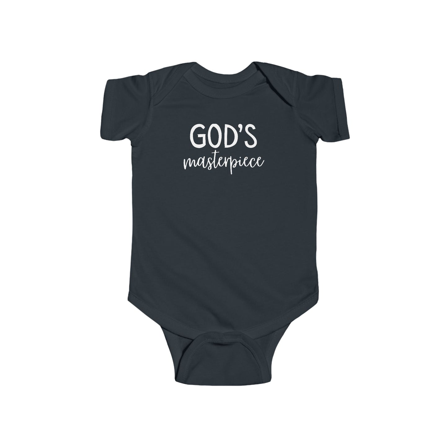 God's Masterpiece Baby Onesie | Christian Infant Bodysuit | Faith-Based Baby Gift