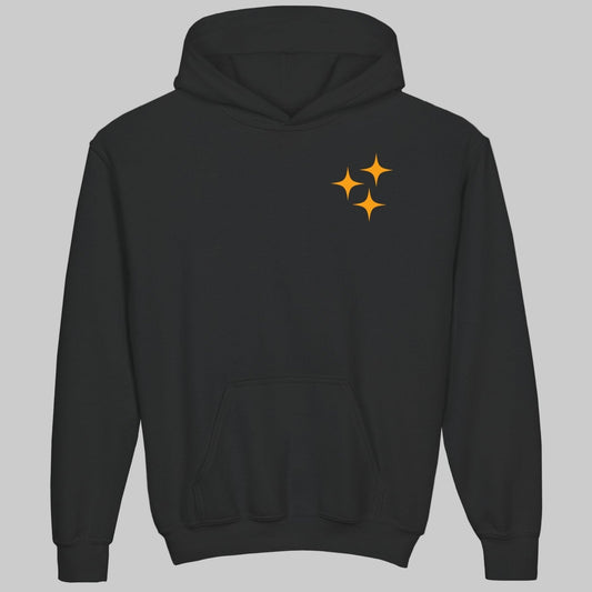 Youth Psalm 19 Hooded Sweatshirt, Cozy Kids Christian Apparel, 'The Heavens Declare The Glory Of God' Teen Bible Verse Hoodie