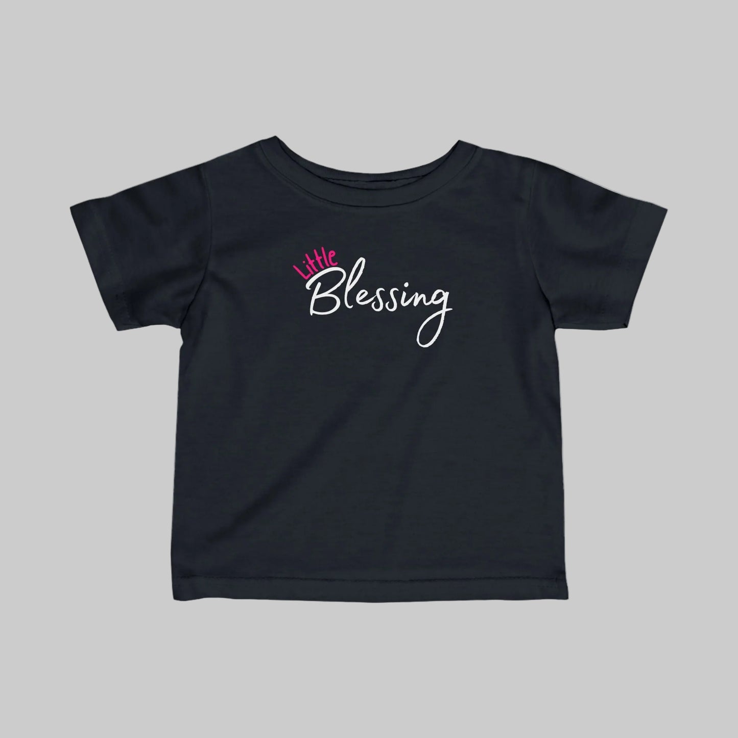 Little Blessing Infant Girl Christian T-Shirt | Cute Baby Girl Faith Tee | Christian Toddler Shirt | Baby Shower Gift