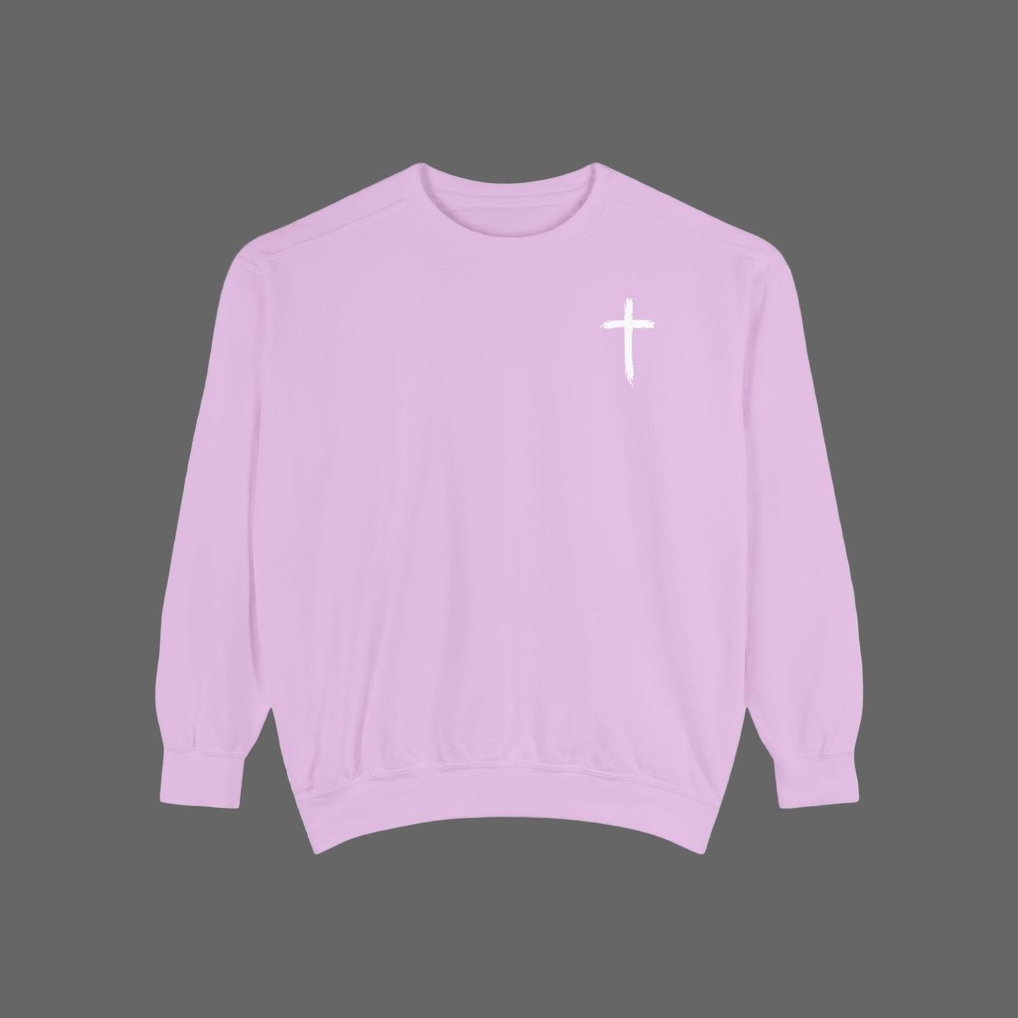 Be Bold As A Lion Christian Premium Crewneck Sweatshirt, Faith Based Proverbs Bible Verse  Sweatshirt