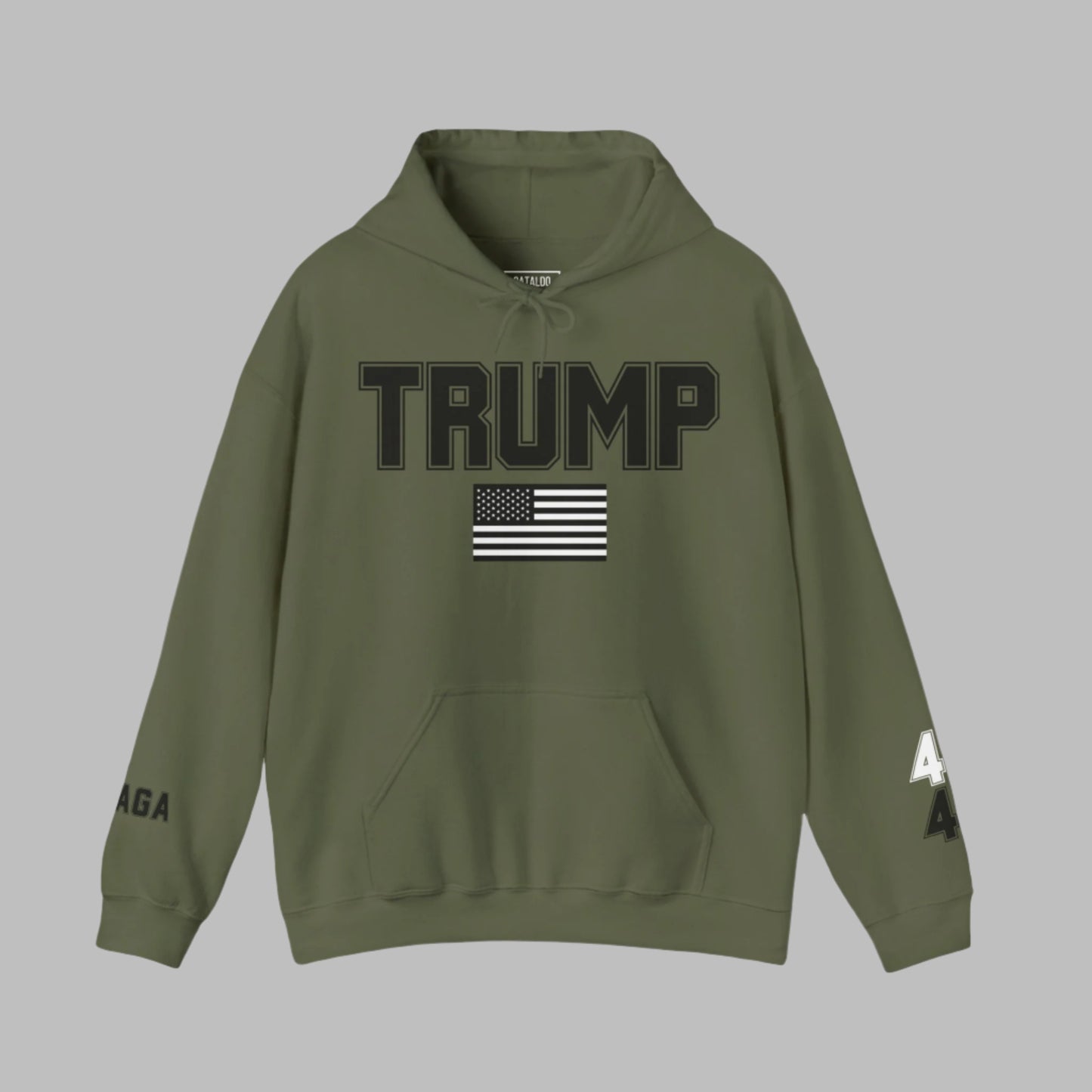 Trump 45-47 Heavyweight Hooded Sweatshirt