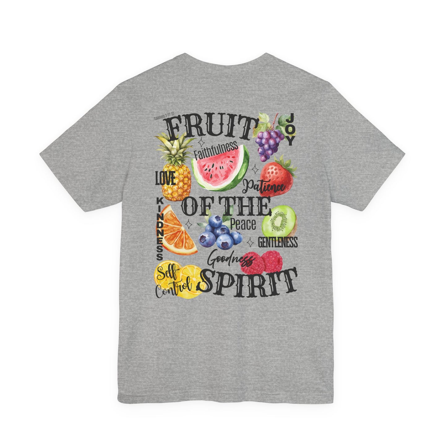 Fruit of the Spirit Christian T-Shirt | Galatians 5:22–23 Bible Verse Tee