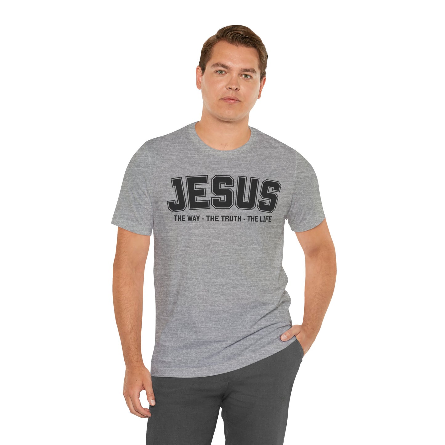 Jesus Tee - The Way, The Truth, The Life Christian T‑Shirt