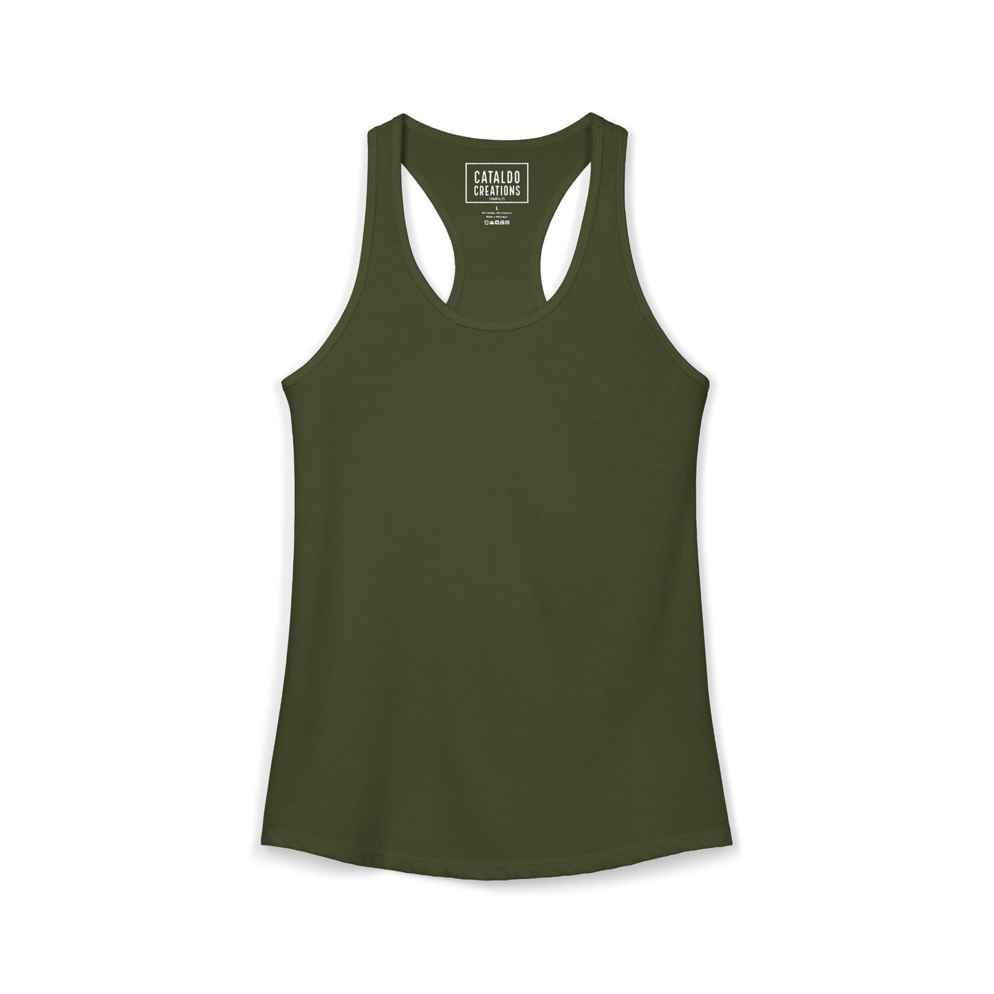 Women's Racerback Nautical Bible Verse Tank Top