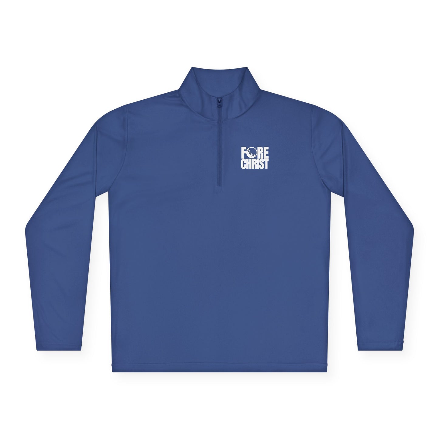 'Fore Christ' Faith-Inspired Unisex Quarter-Zip Pullover - Christian Activewear, Golf And Athletic Apparel