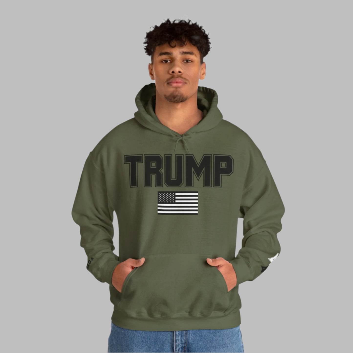 Trump 45-47 Heavyweight Hooded Sweatshirt