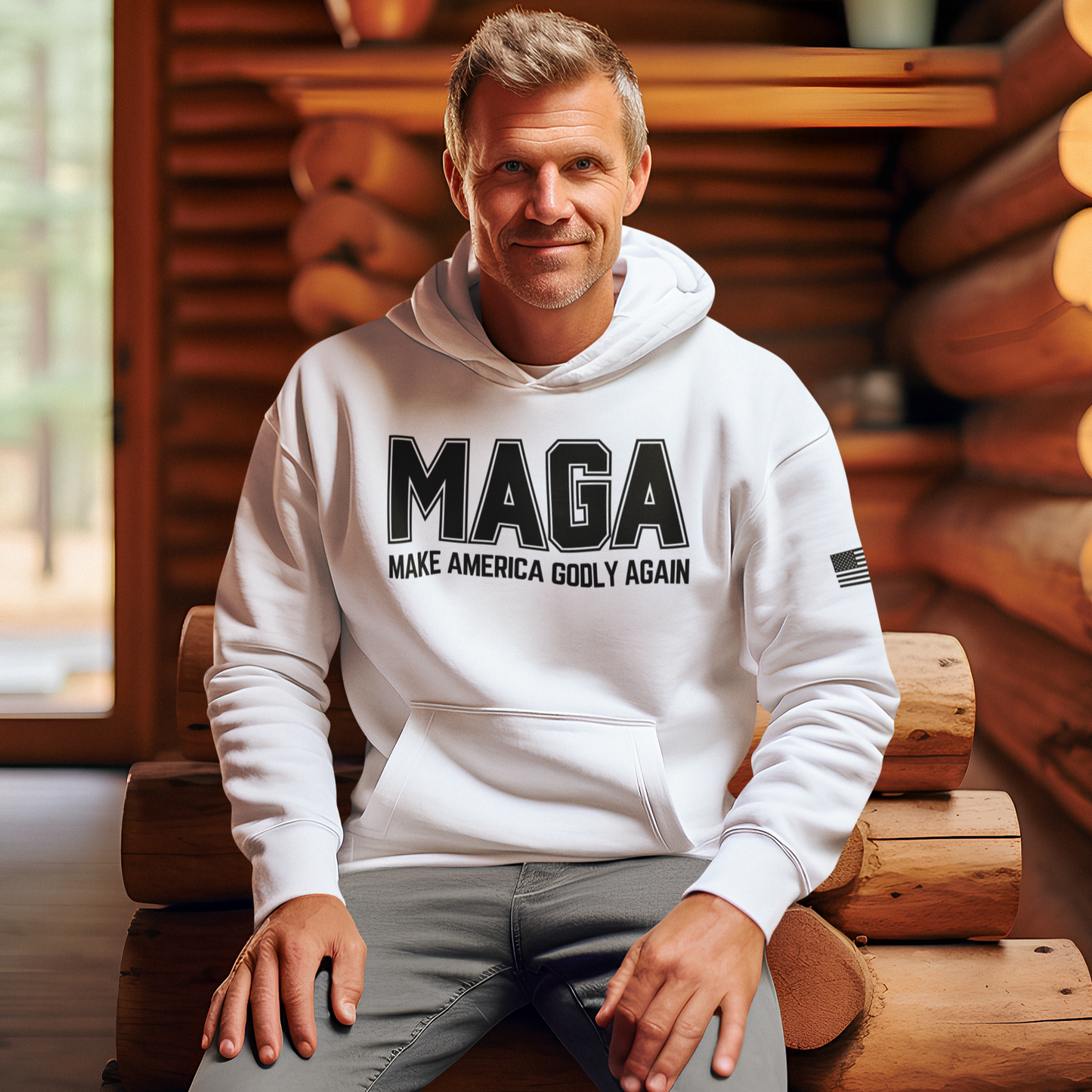 MAGA Make America Godly Again Hoodie