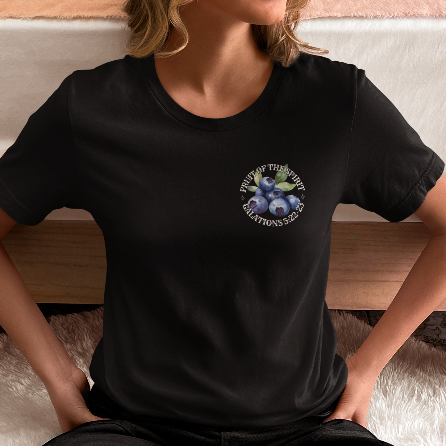 Fruit of the Spirit Christian T-Shirt | Galatians 5:22–23 Bible Verse Tee