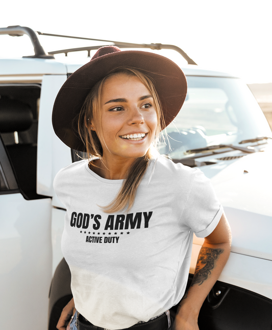 God's Army Active Duty Unisex Jersey Short Sleeve Tee