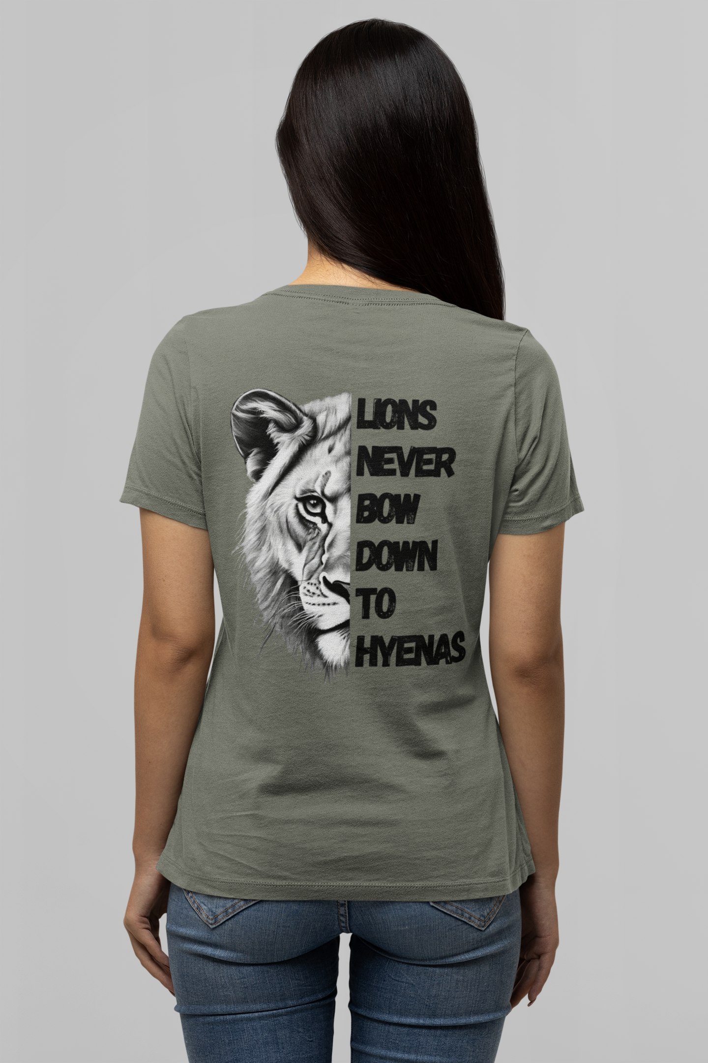 Lions Never Bow Down To Hyenas Short Sleeve Tee. Rebel against Tyranny Christian Shirt For Men And Women. Lion of Judah Christian short sleeve T-Shirt. Christian Cross Shirt