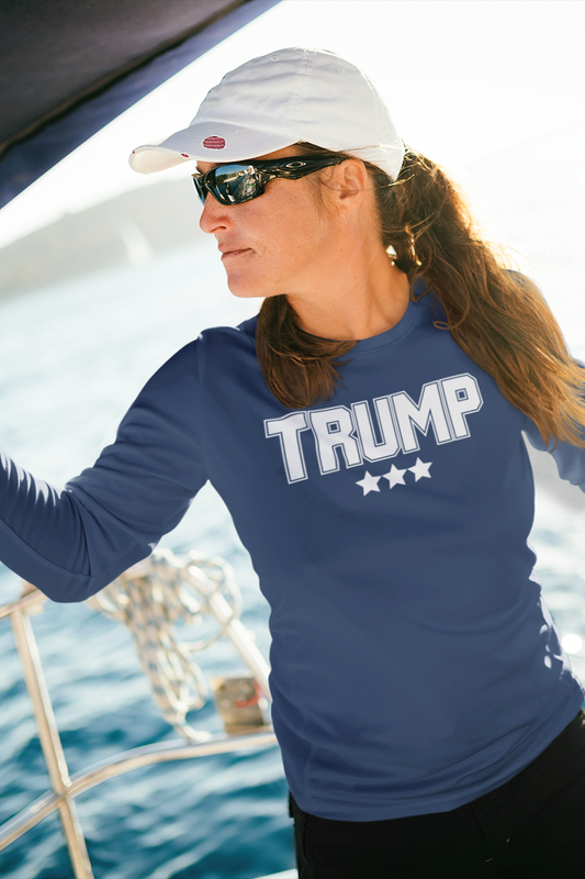 Trump 2024 UV Protection & Moisture Wicking Long Sleeve Athletic Shirt