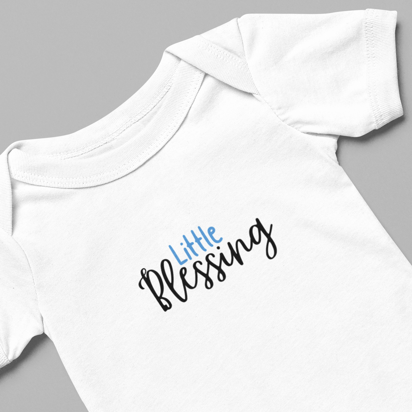 Little Blessing Baby Boy Bodysuit | Christian Infant Onesie | Faith-Based Baby Boy Outfit | Baby Shower Gift