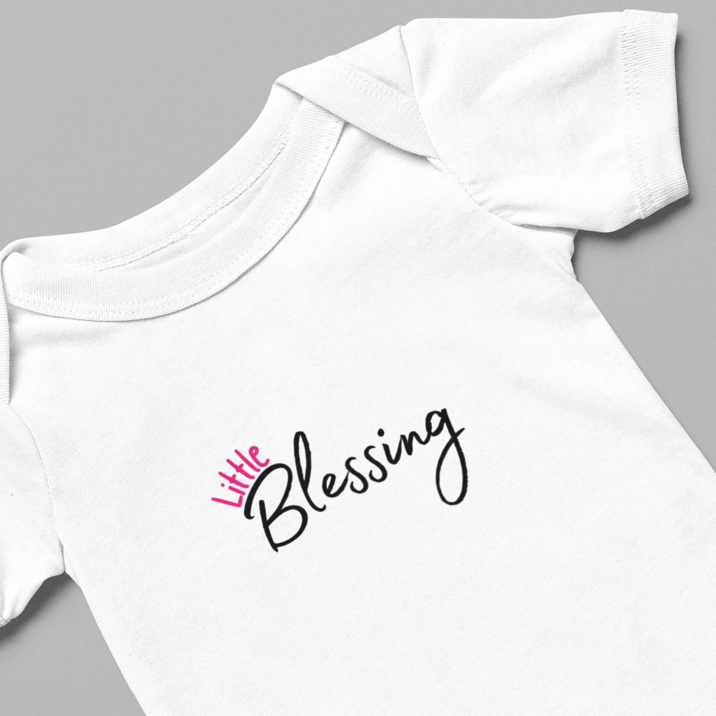 Little Blessing Infant Girl Bodysuit, Newborn Baby Girl Onesie
