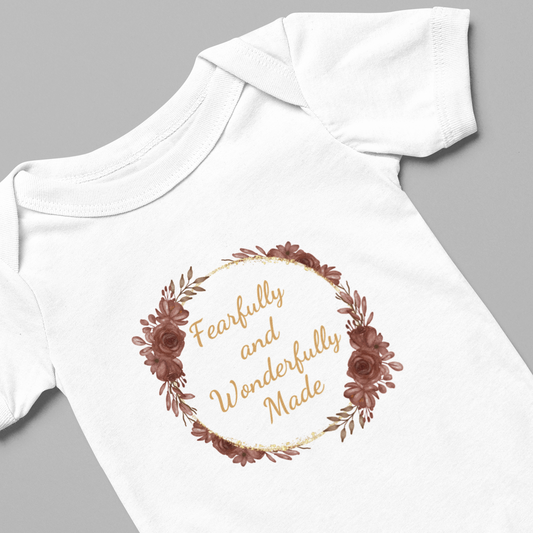 Fearfully And Wonderfully Made Infant Onesie