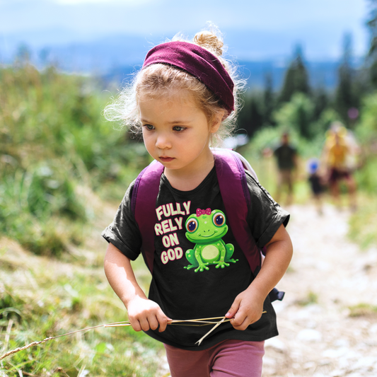 Toddler Girl Short Sleeve FROG Tee