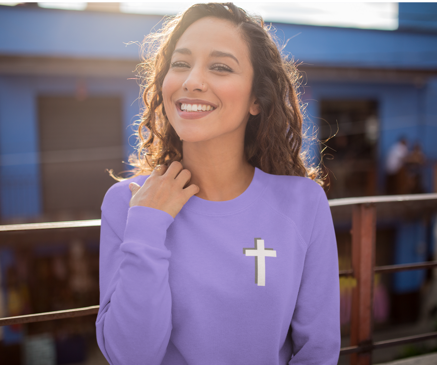 Child Of God Christian High Quality Unisex Sweatshirt. Believer Crewneck. Names For God's Children Comfort Colors Garment Dyed Sweatshirt. Faith Walker