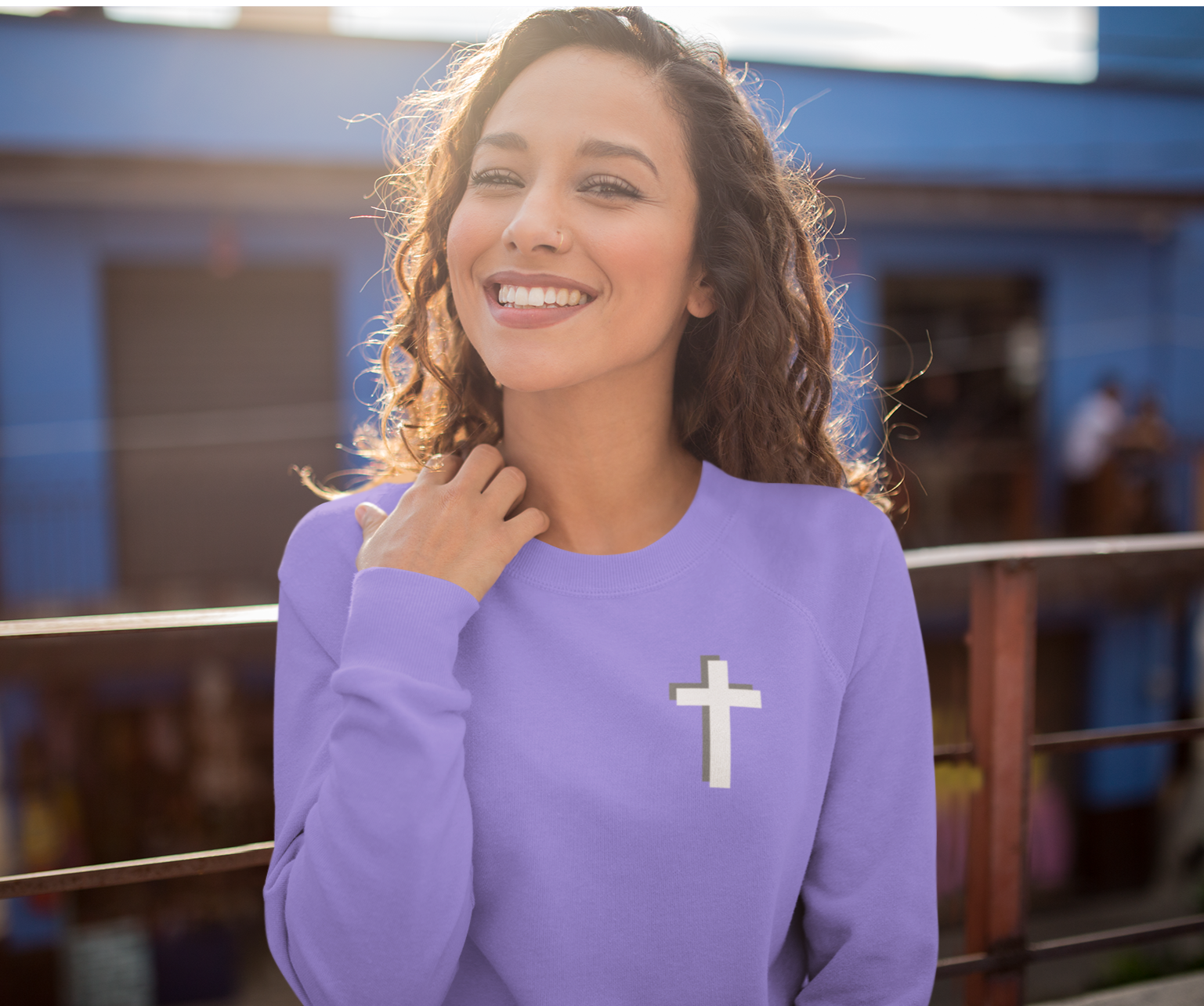 Child Of God Christian High Quality Unisex Sweatshirt. Believer Crewneck. Names For God's Children Comfort Colors Garment Dyed Sweatshirt. Faith Walker