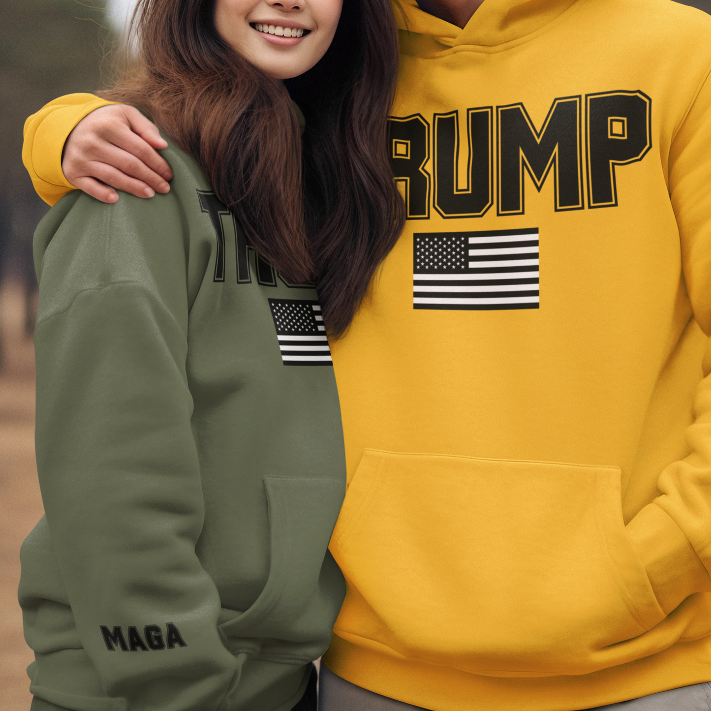 Trump 45-47 Heavyweight Hooded Sweatshirt